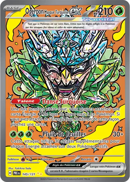 145/131 Ogerpon Masque Turquoise ex