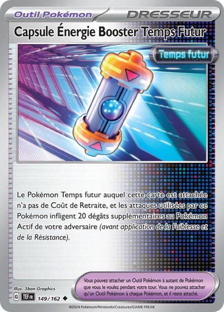 149/162 Capsule Énergie Booster Temps Futur