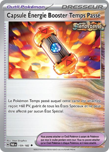 159/182 Capsule Énergie Booster Temps Passé