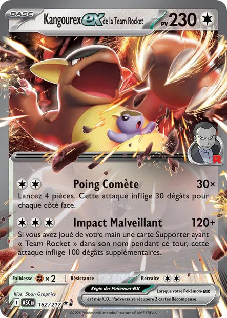 162/217 Kangourex ex de la Team Rocket