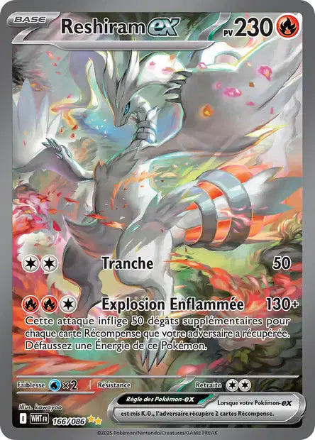 166/086 Reshiram ex