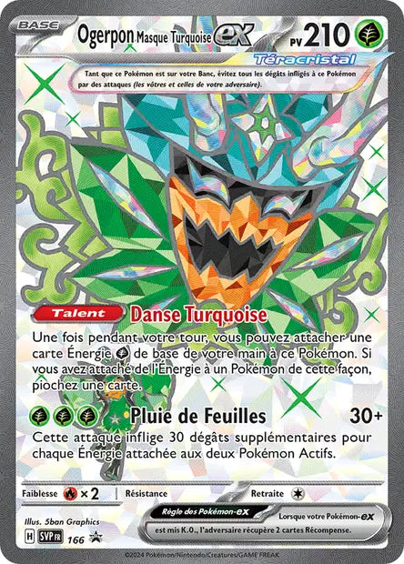 166 Ogerpon Masque Turquoise ex - Promotionnelle