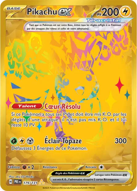 179/131 Pikachu ex