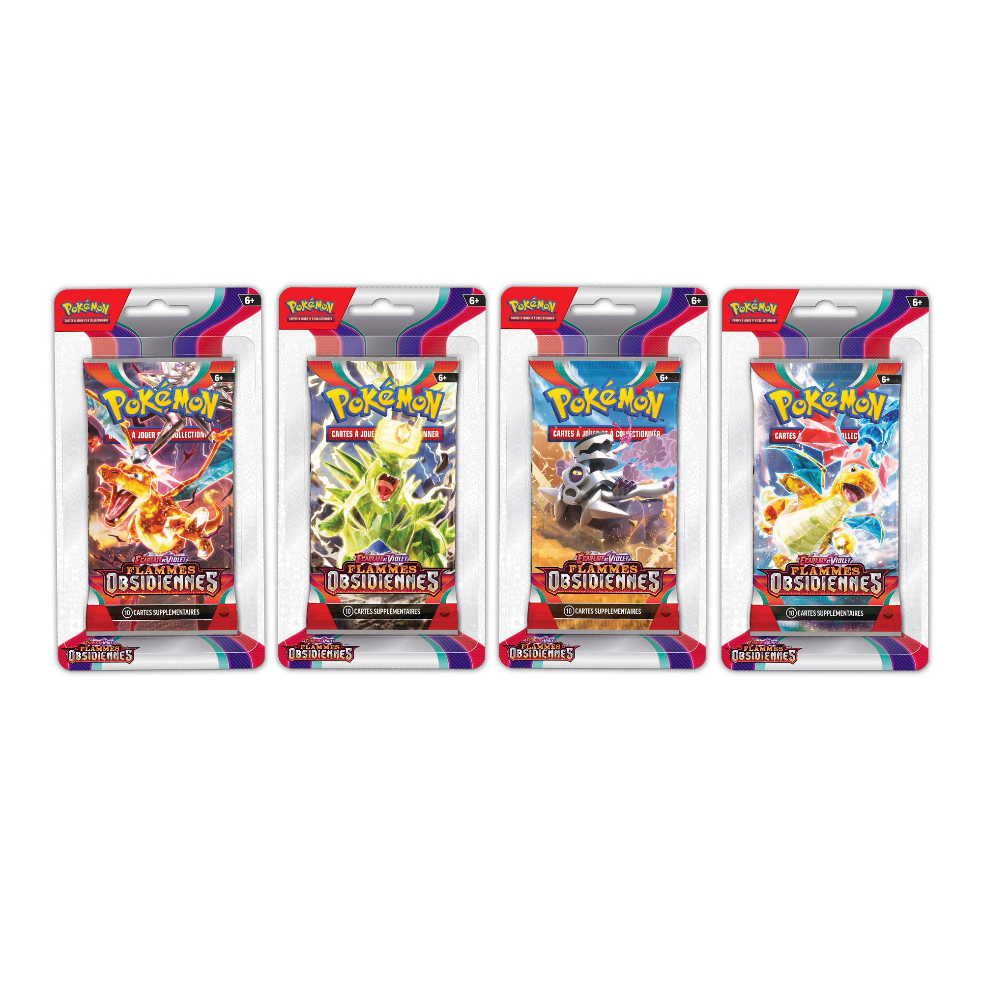 [SCELLE] Artset Booster sous Blister EV03 - Flammes Obsidiennes [FR]