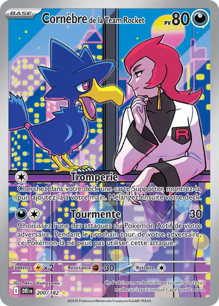 200/182 Cornèbre de la Team Rocket