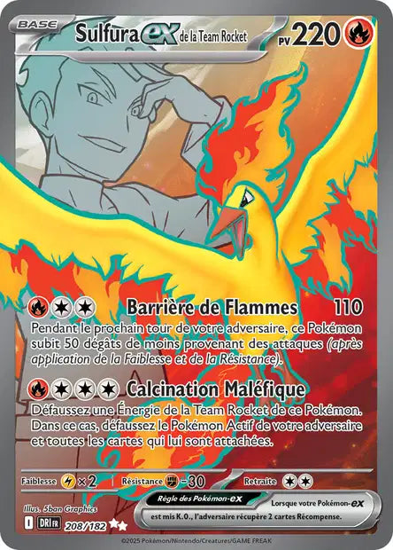 208/182 Sulfura ex de la Team Rocket