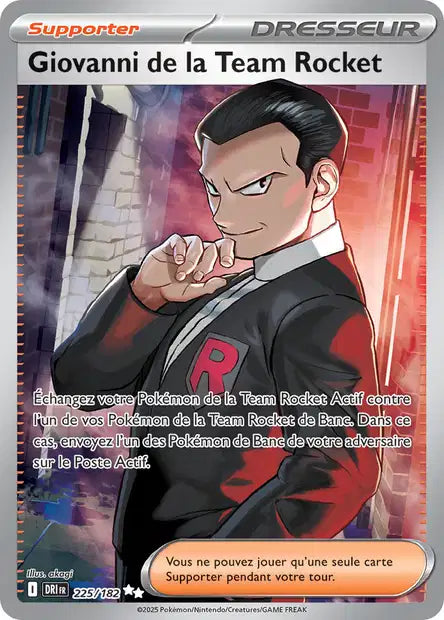 225/182 Giovanni de la Team Rocket