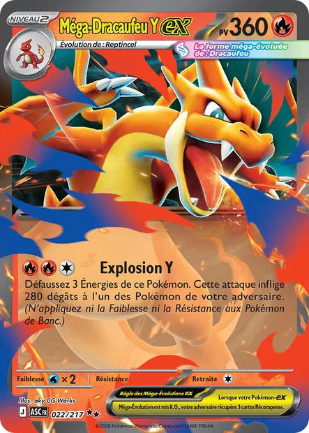 022/217 Méga-Dracaufeu Y ex