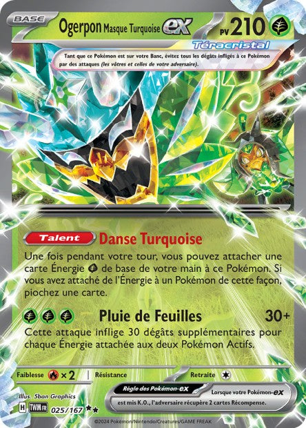 025/167 Ogerpon Masque Turquoise ex