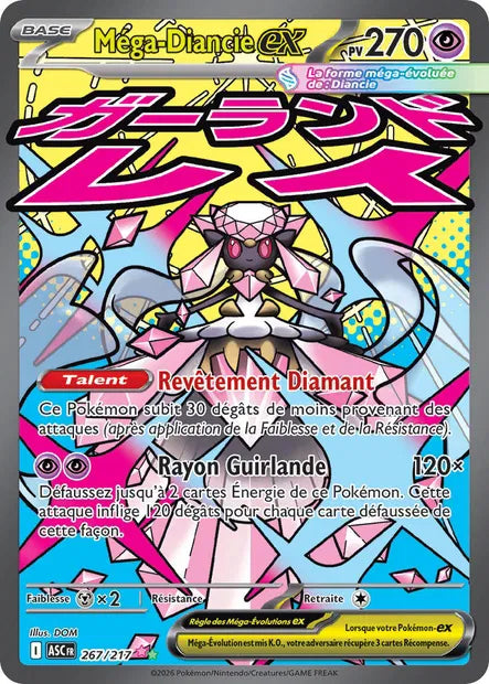 267/217 Méga-Diancie ex