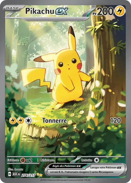 276/217 Pikachu ex