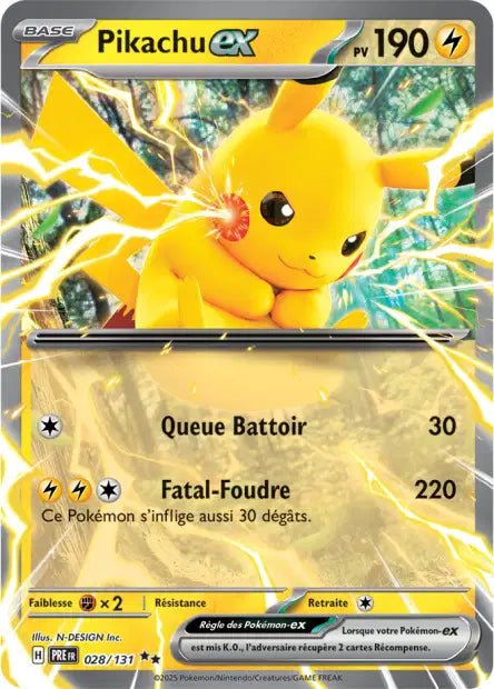 028/131 Pikachu ex