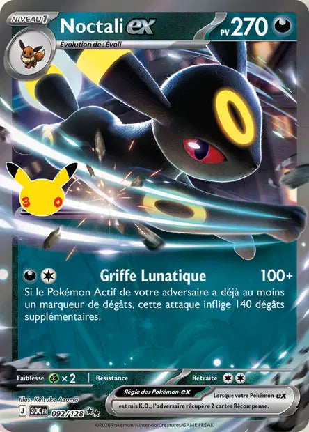 092/128 Noctali ex - 30 Ans