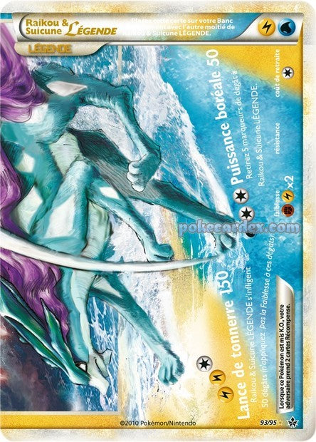 093/095 Raikou & Suicune Légende