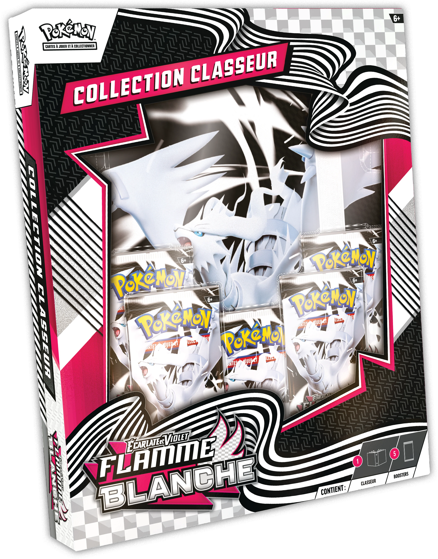 [SCELLE] Coffret Portfolio + 5 Boosters - Flamme Blanche [FR]