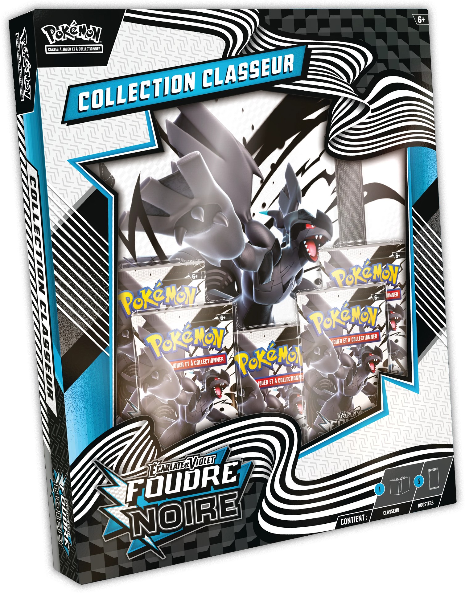 [SCELLE] Coffret Portfolio + 5 Boosters - Foudre Noire [FR]