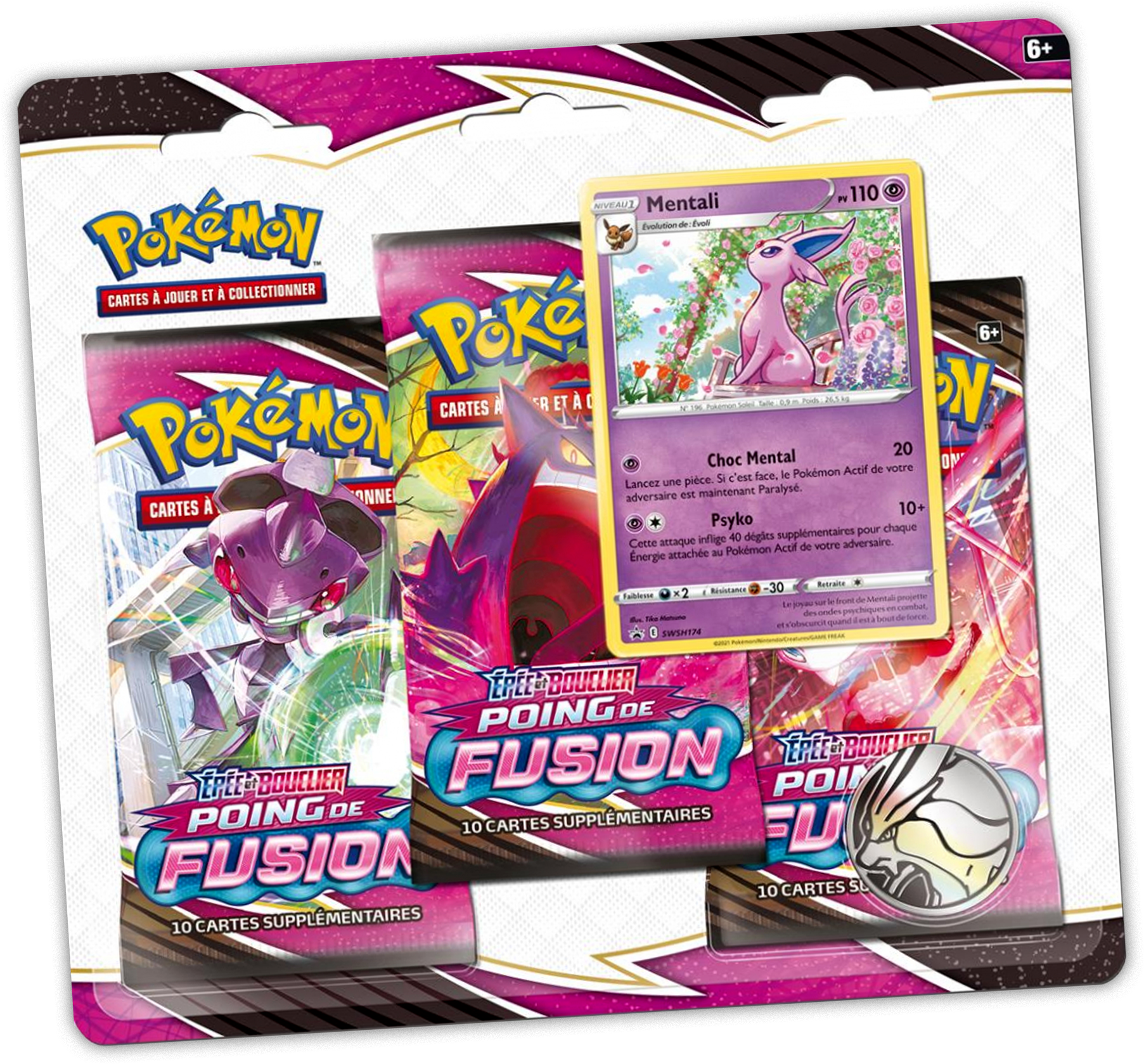 [SCELLE] Tripack EB08 - Poing de Fusion [FR]