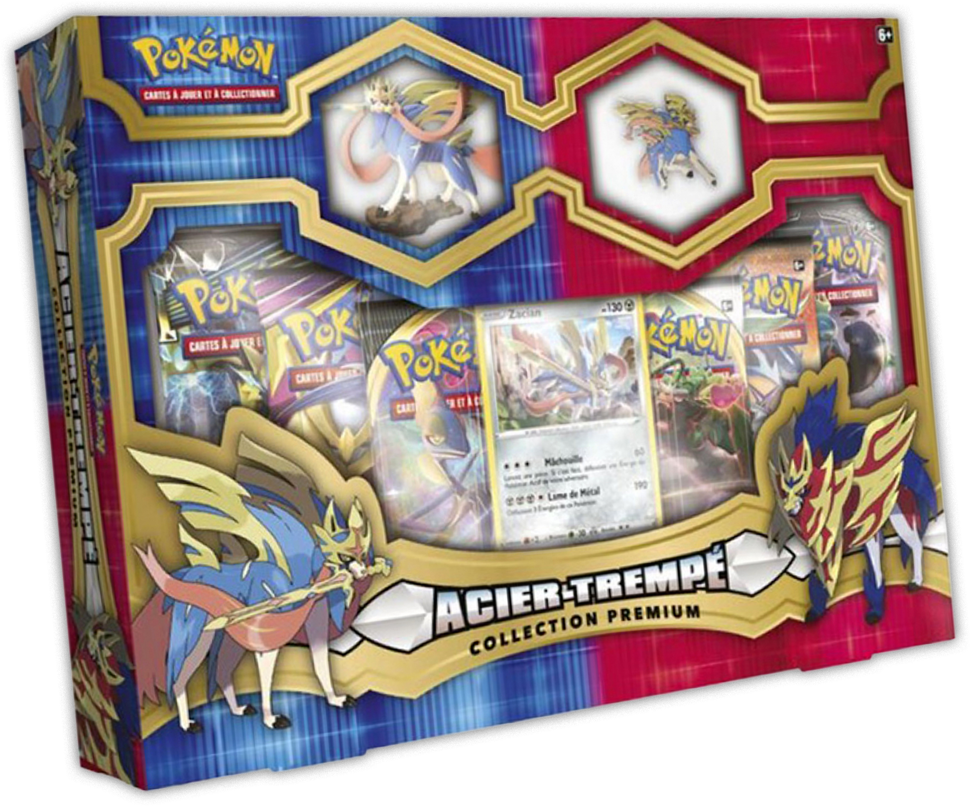 [SCELLE] Coffret EB03 - Zacian Acier Trempée [FR]