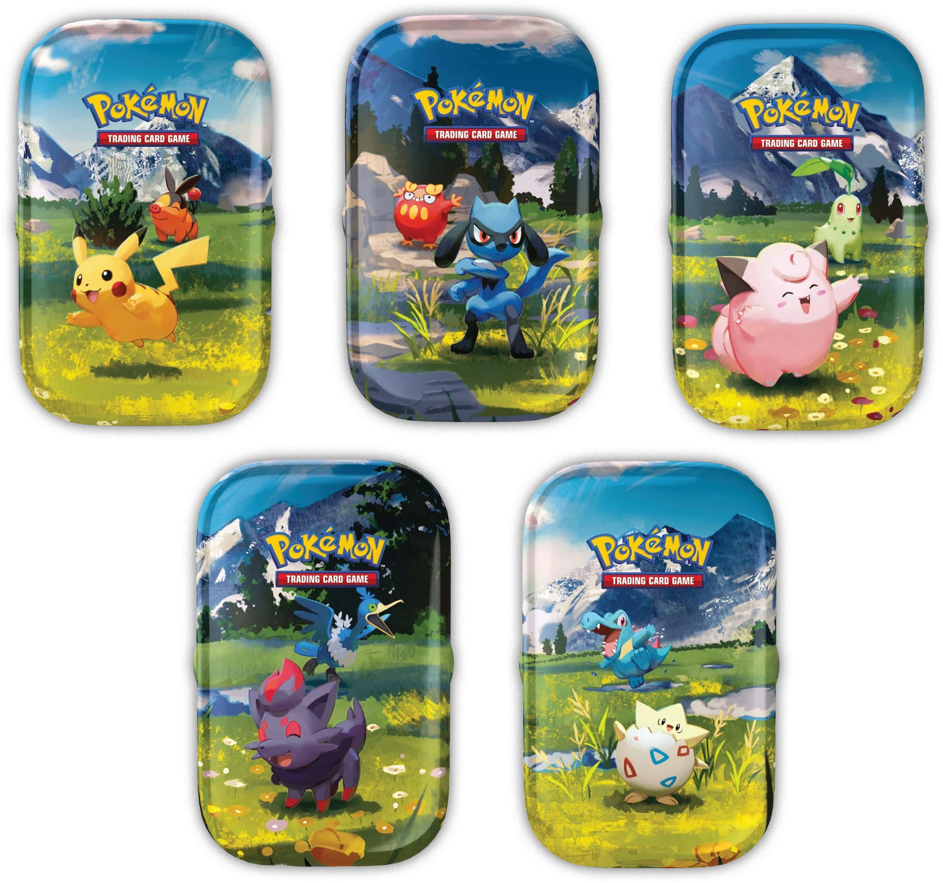 [SCELLE] Lot de 5 Mini Tins Héro Transcendant [FR]