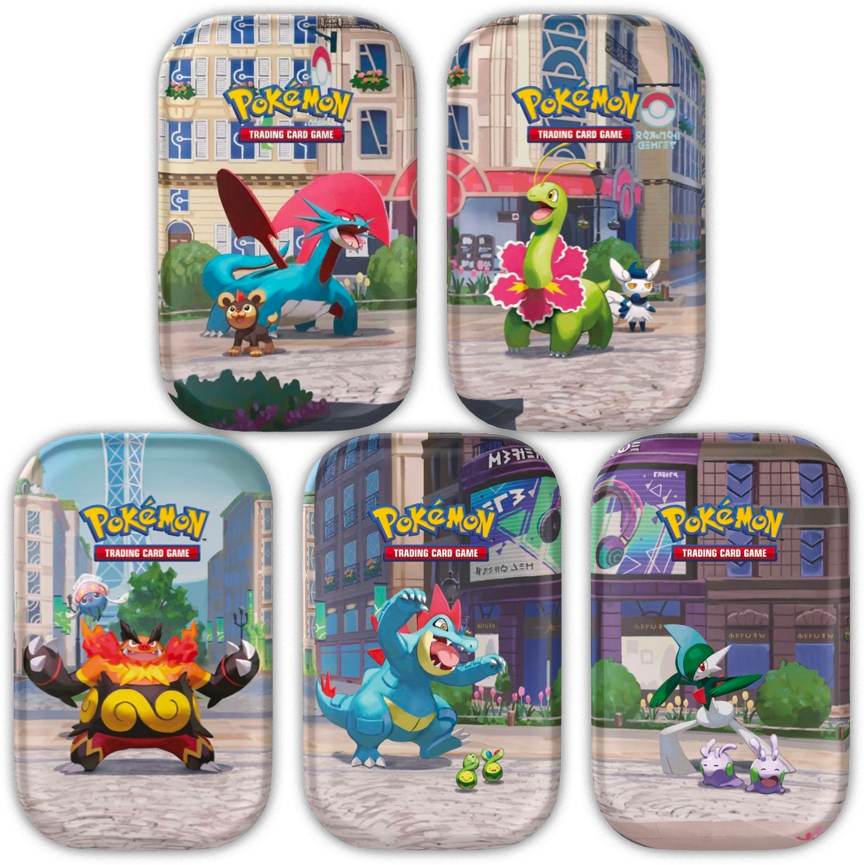 [SCELLE] Lot de 5 Mini tins - Illumis [FR]