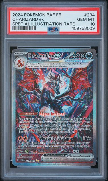 [GRADE] [PSA 10] 234/091 Dracaufeu ex