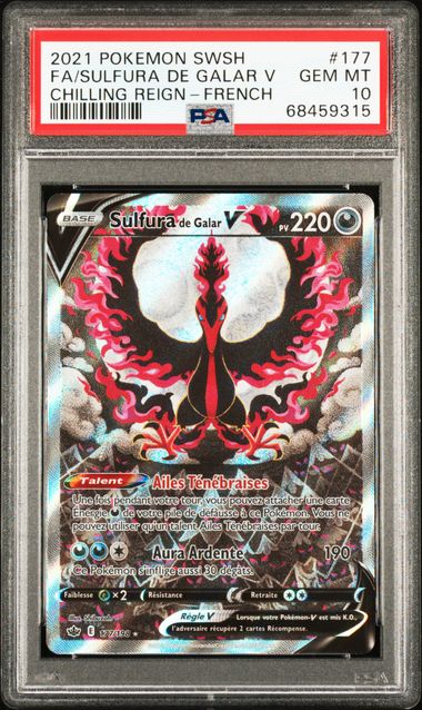[GRADE] [PSA 10] 177/198 Sulfura V