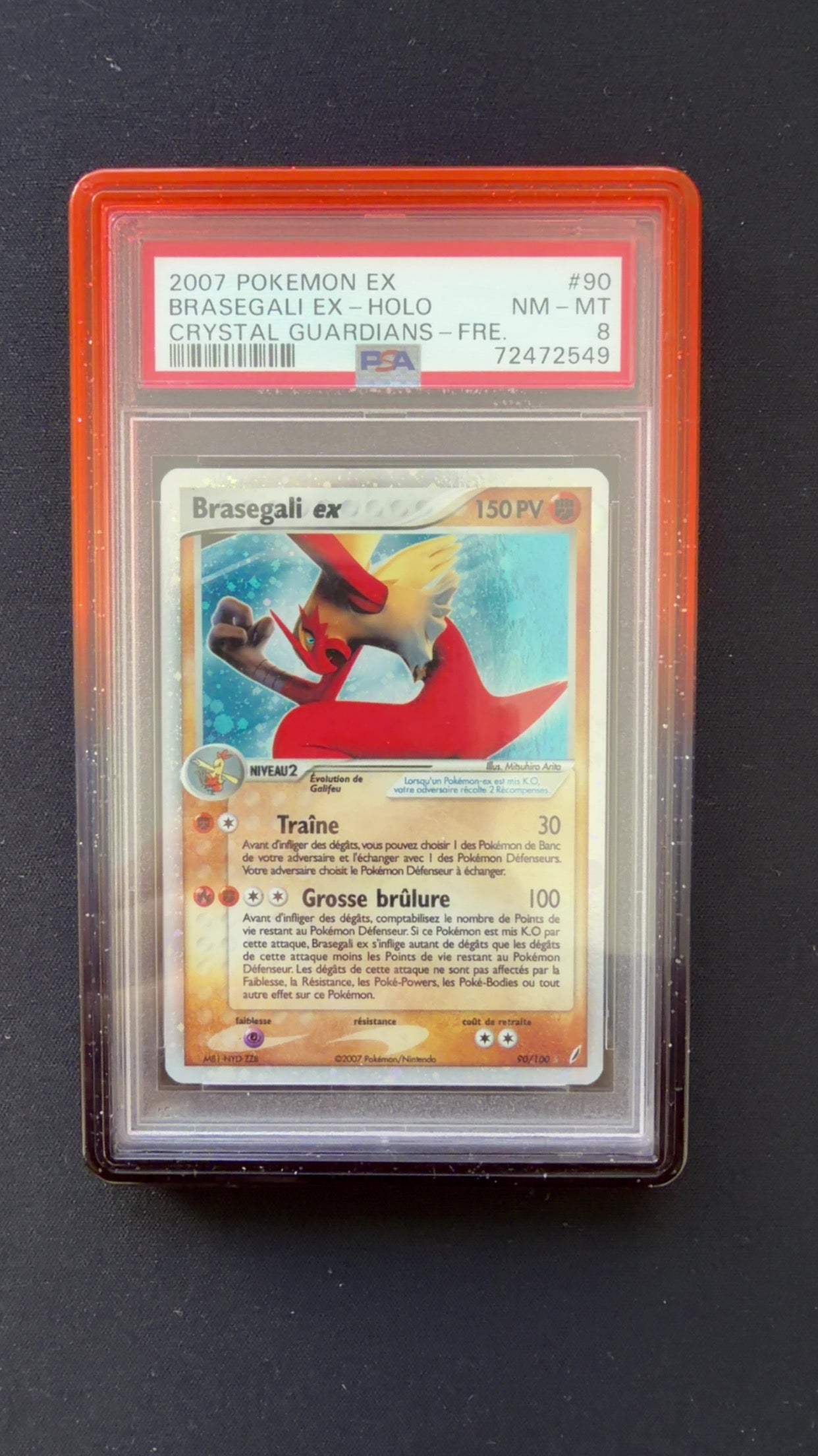 [GRADE] [PSA 8] 090/100 Brasegali ex