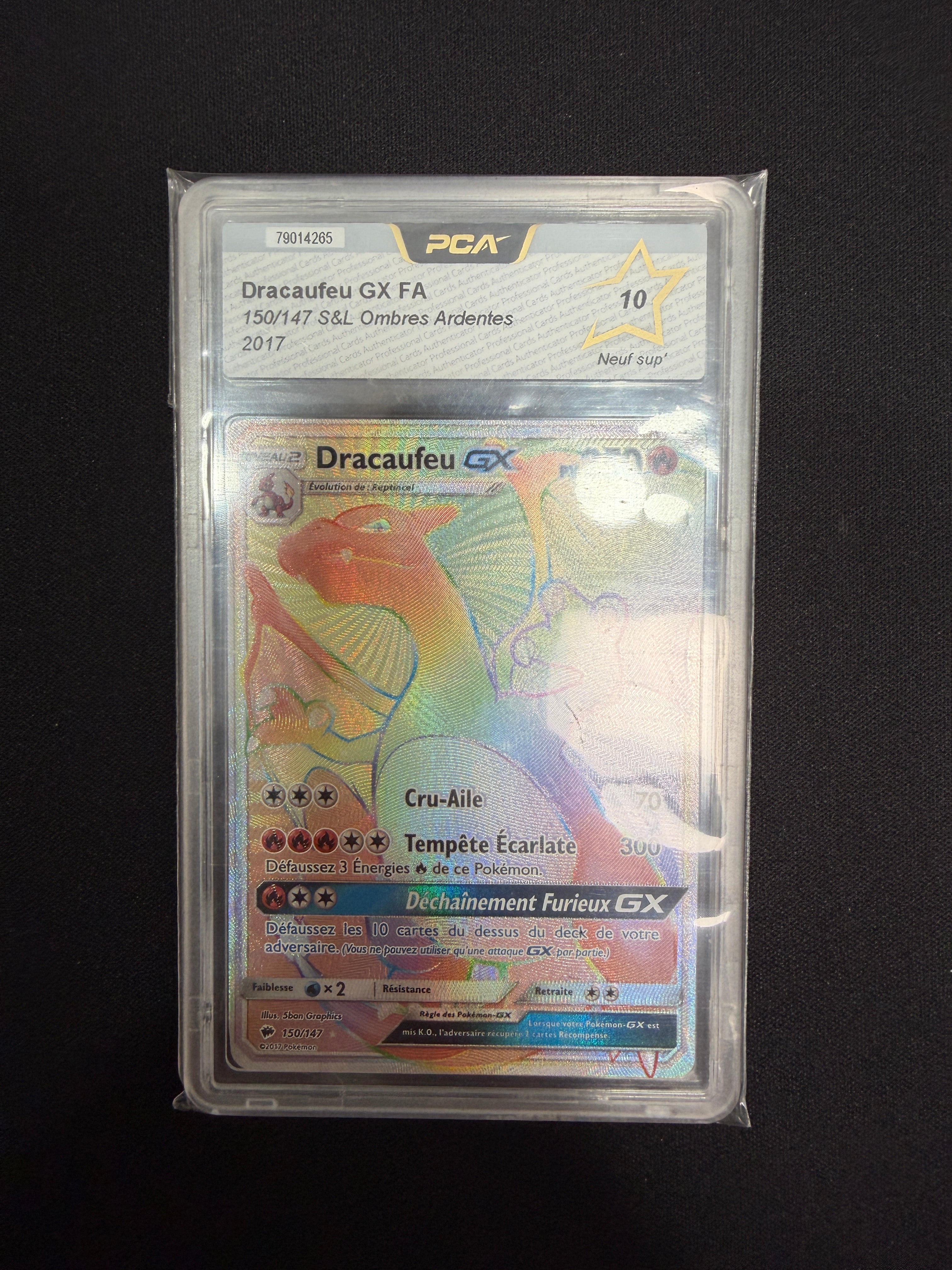 [GRADE] [PCA 10] 150/147 Dracaufeu GX
