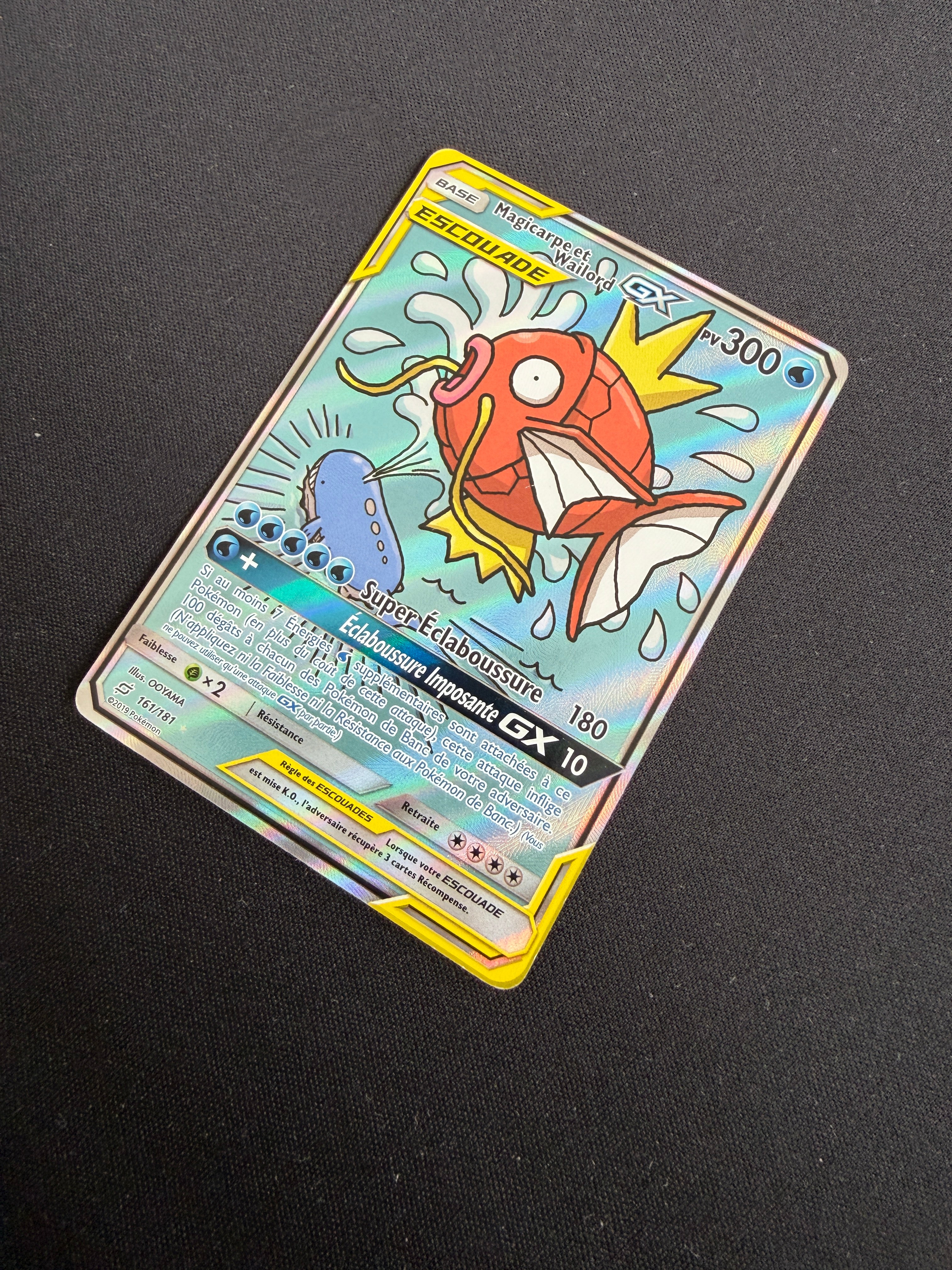 161/181 Magicarpe et Wailord-GX