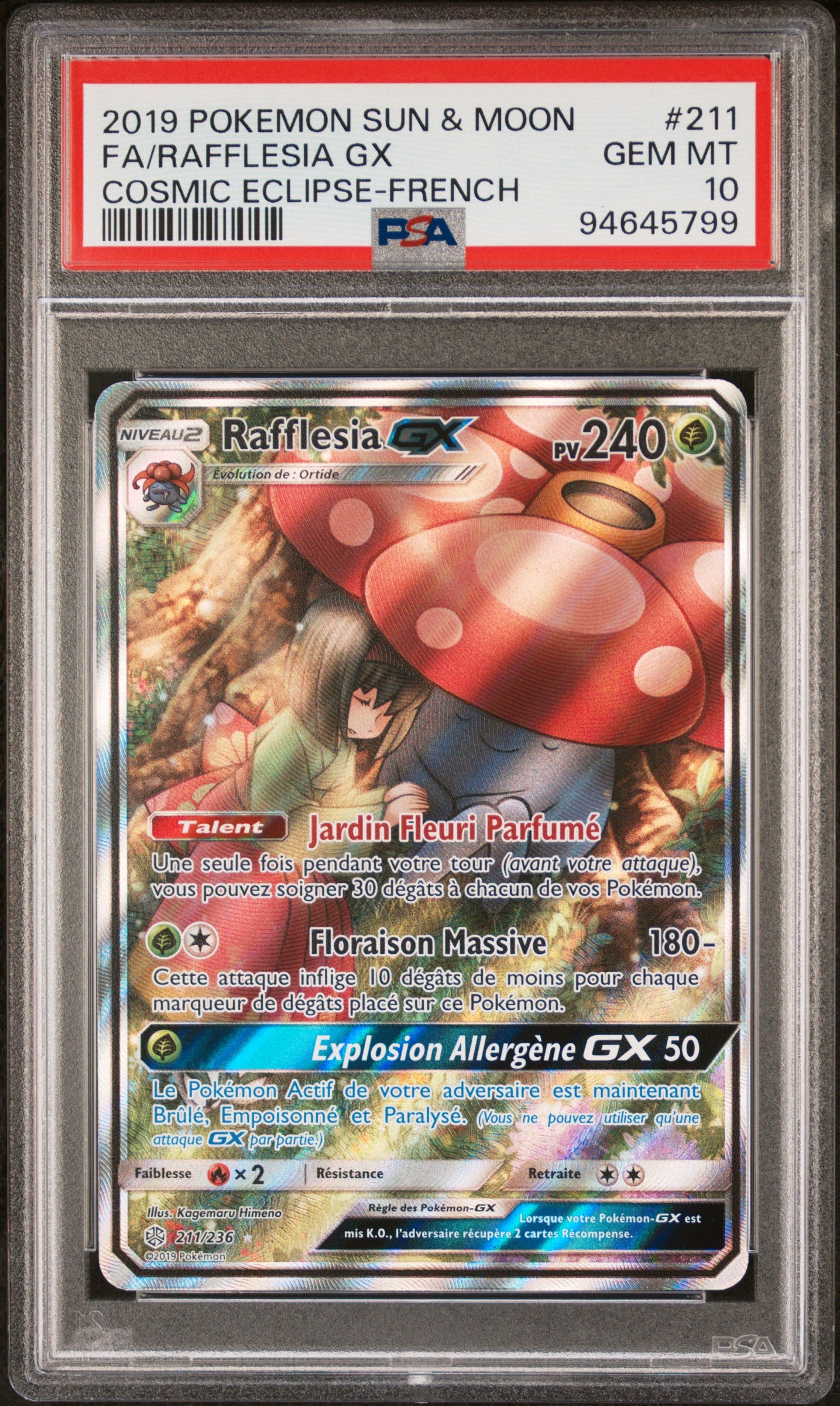 [GRADE] [PSA 10] 211/236 Rafflesia