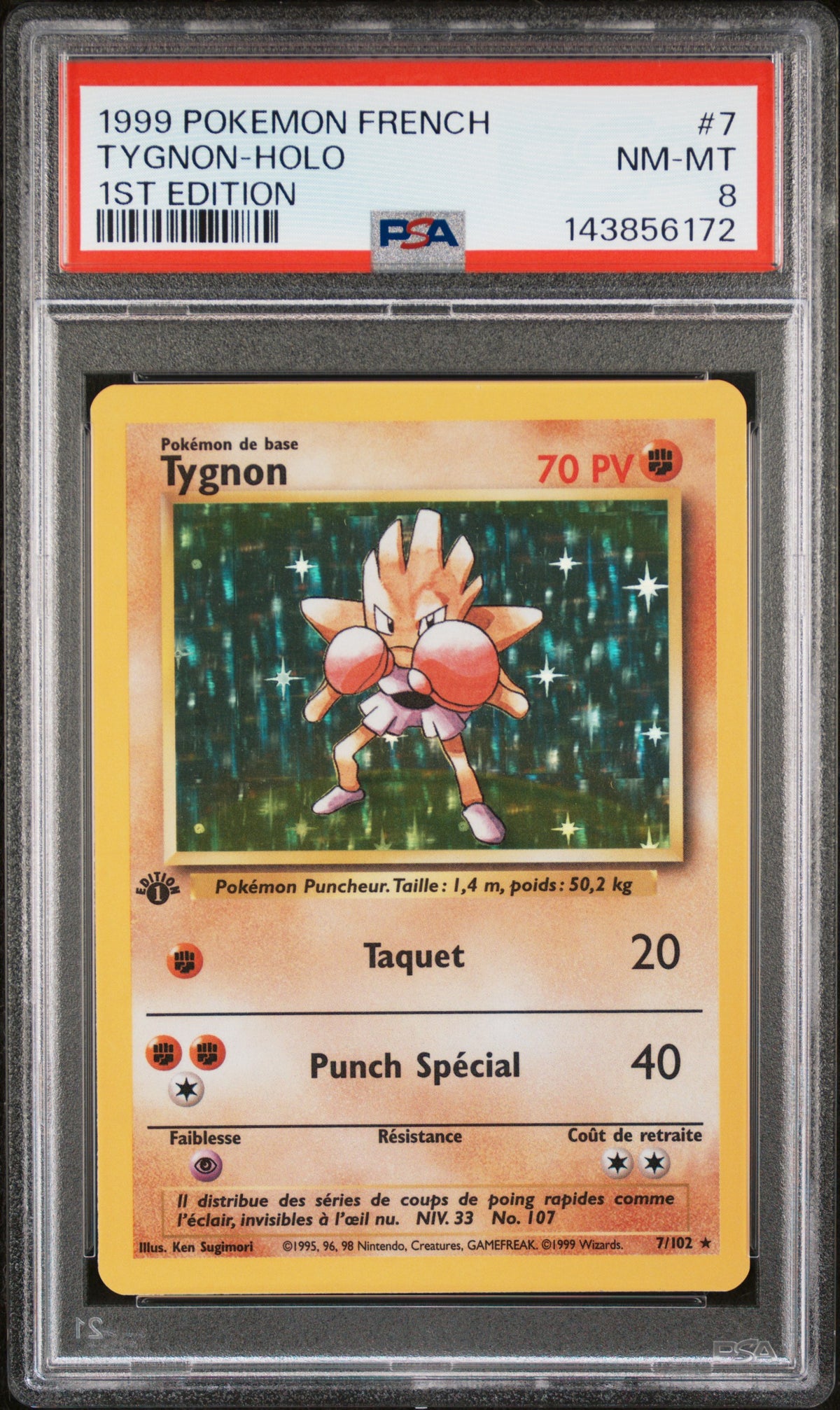 [GRADE] [PSA 8] 007/102 Tygnon