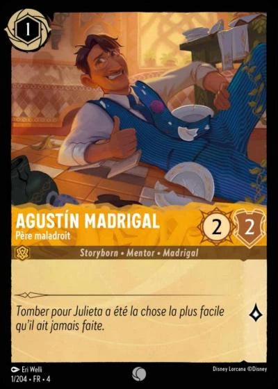 001/204 Agustín Madrigal, Père maladroit