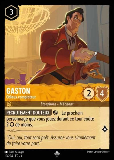 010/204 Gaston, Odieux comploteur