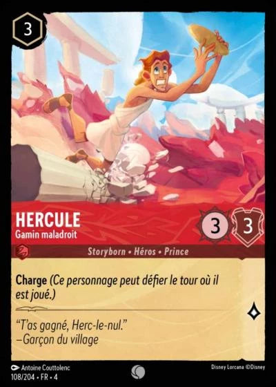 108/204 Hercule, Gamin maladroit