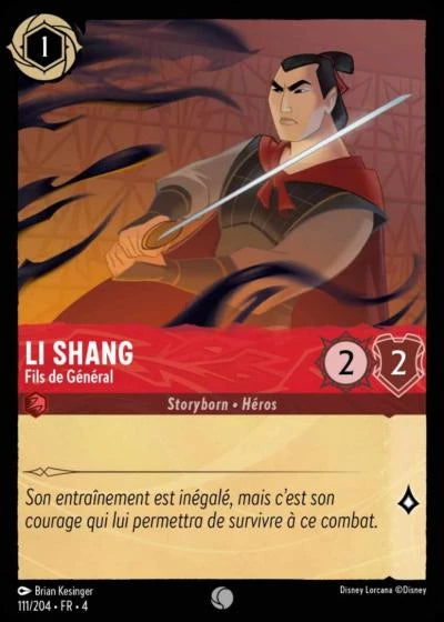 111/204 Li Shang, Fils de Général