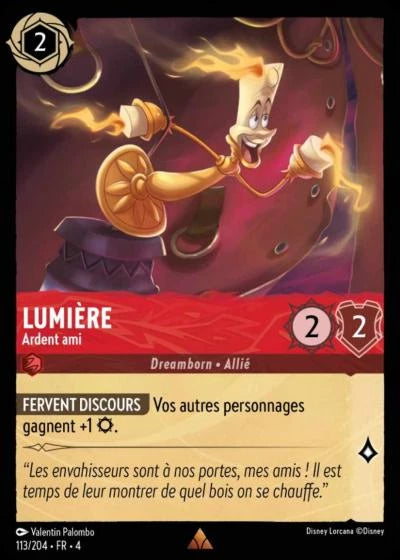 113/204 Lumière, Ardent ami