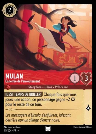 115/204 Mulan, Ennemie de l'envoûtement