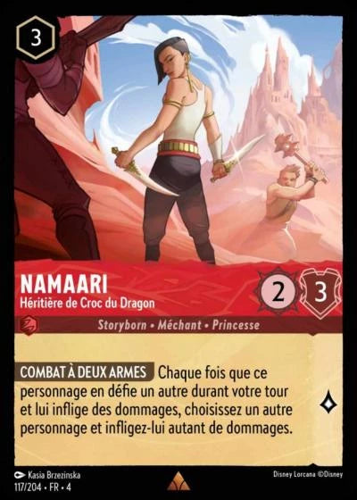 117/204 Namaari, Héritière de Croc du Dragon