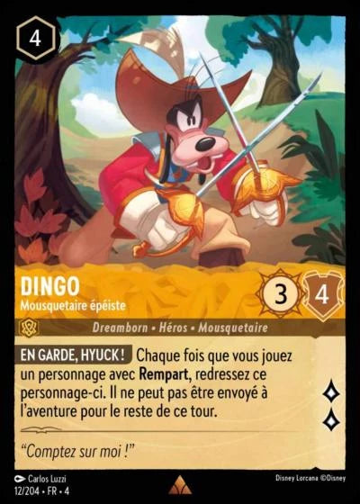 012/204 Dingo, Mousquetaire épéiste