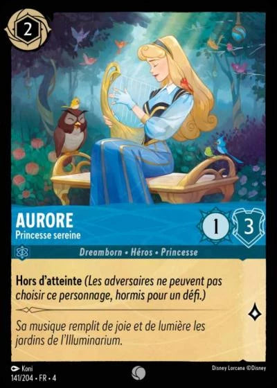 141/204 Aurore, Princesse sereine