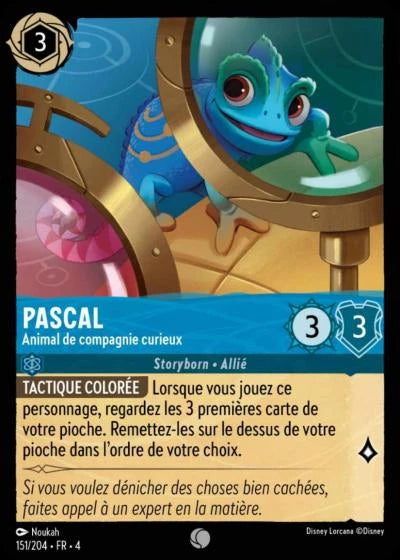 151/204 Pascal, Animal de compagnie curieux