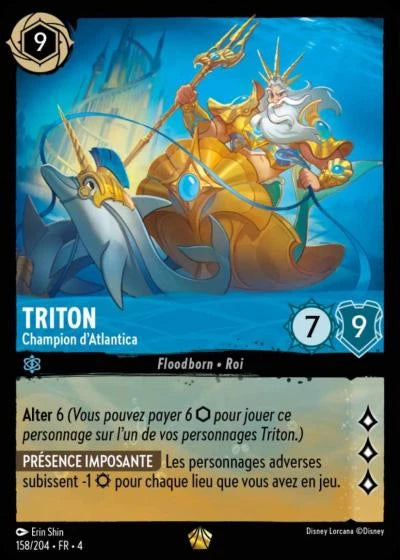 158/204 Triton, Champion d'Atlantica