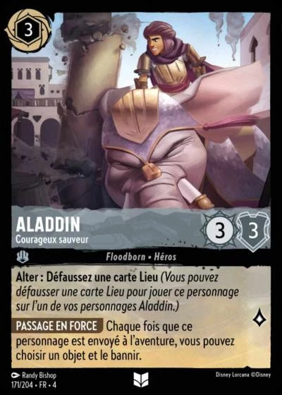 171/204 Aladdin, Courageux sauveur