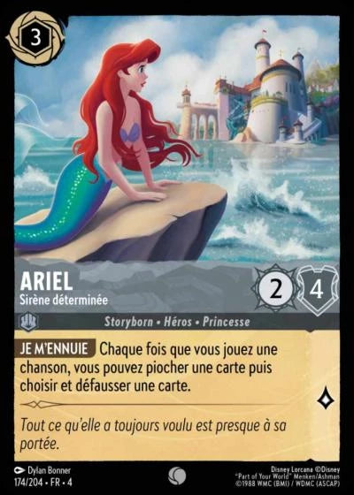 174/204 Ariel, Sirène déterminée