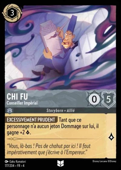 177/204 Chi Fu, Conseiller Impérial