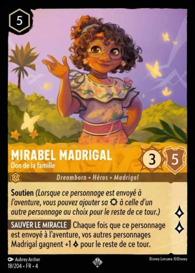 018/204 Mirabel Madrigal, Don de la famille