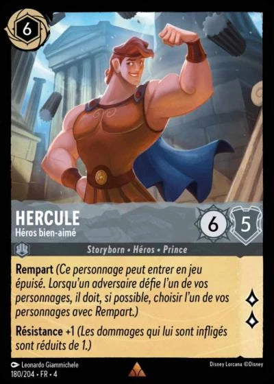 180/204 Hercule, Héros bien-aimé