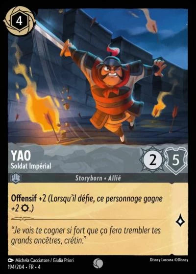 194/204 Yao, Soldat Impérial