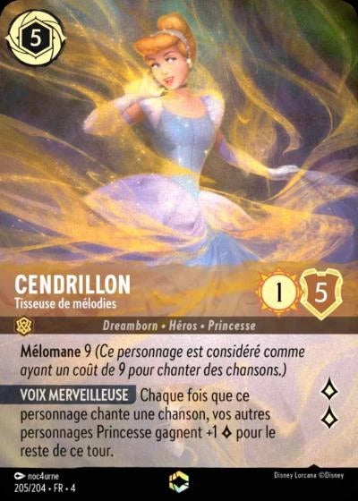 205/204 Cendrillon, Tisseuse de mélodies