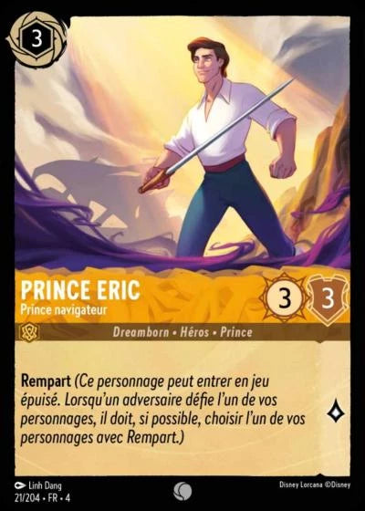 021/204 Prince Eric, Prince navigateur